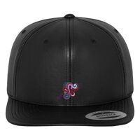 Full leather imitation snapback (6089FL) Vignette