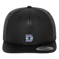 Full leather imitation snapback (6089FL) Vignette