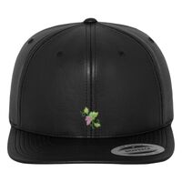 Full leather imitation snapback (6089FL) Vignette