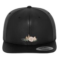 Full leather imitation snapback (6089FL) Vignette