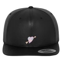 Full leather imitation snapback (6089FL) Vignette