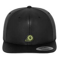 Full leather imitation snapback (6089FL) Vignette
