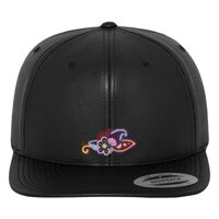 Full leather imitation snapback (6089FL) Vignette