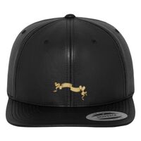 Full leather imitation snapback (6089FL) Vignette