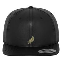 Full leather imitation snapback (6089FL) Vignette