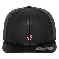 Full leather imitation snapback (6089FL) Vignette