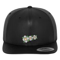 Full leather imitation snapback (6089FL) Vignette