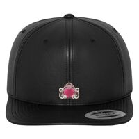 Full leather imitation snapback (6089FL) Vignette