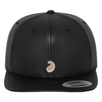 Full leather imitation snapback (6089FL) Vignette