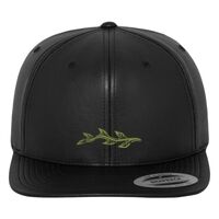 Full leather imitation snapback (6089FL) Vignette