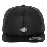Full leather imitation snapback (6089FL) Vignette