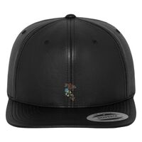 Full leather imitation snapback (6089FL) Vignette