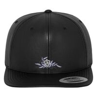 Full leather imitation snapback (6089FL) Vignette