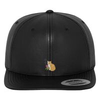 Full leather imitation snapback (6089FL) Vignette