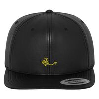 Full leather imitation snapback (6089FL) Vignette