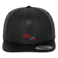 Full leather imitation snapback (6089FL) Vignette