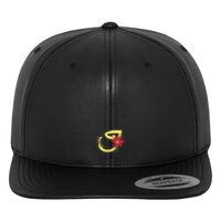 Full leather imitation snapback (6089FL) Vignette