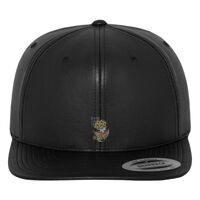 Full leather imitation snapback (6089FL) Vignette