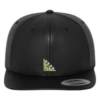 Full leather imitation snapback (6089FL) Vignette
