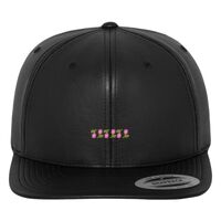 Full leather imitation snapback (6089FL) Vignette