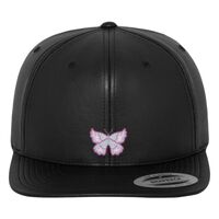 Full leather imitation snapback (6089FL) Vignette