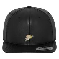 Full leather imitation snapback (6089FL) Vignette