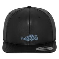 Full leather imitation snapback (6089FL) Vignette