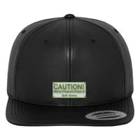 Full leather imitation snapback (6089FL) Vignette
