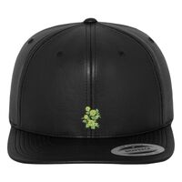 Full leather imitation snapback (6089FL) Vignette