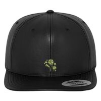 Full leather imitation snapback (6089FL) Vignette