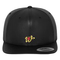 Full leather imitation snapback (6089FL) Vignette