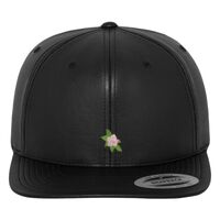 Full leather imitation snapback (6089FL) Vignette