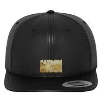 Full leather imitation snapback (6089FL) Vignette