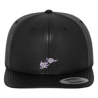Full leather imitation snapback (6089FL) Vignette