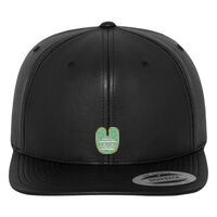 Full leather imitation snapback (6089FL) Vignette