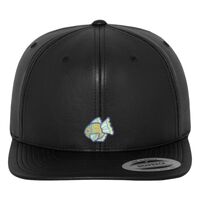 Full leather imitation snapback (6089FL) Vignette