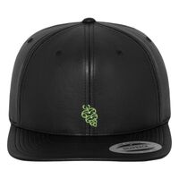Full leather imitation snapback (6089FL) Vignette