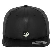 Full leather imitation snapback (6089FL) Vignette