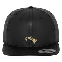 Full leather imitation snapback (6089FL) Vignette