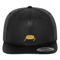 Full leather imitation snapback (6089FL) Vignette