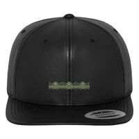 Full leather imitation snapback (6089FL) Vignette
