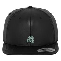 Full leather imitation snapback (6089FL) Vignette