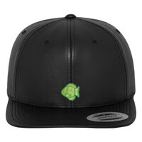 Full leather imitation snapback (6089FL) Vignette