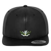 Full leather imitation snapback (6089FL) Vignette