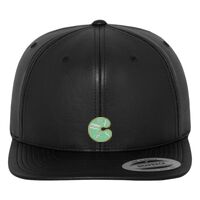 Full leather imitation snapback (6089FL) Vignette