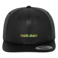 Full leather imitation snapback (6089FL) Vignette