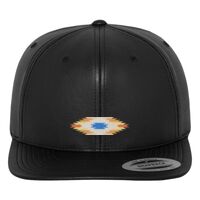 Full leather imitation snapback (6089FL) Vignette