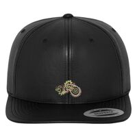 Full leather imitation snapback (6089FL) Vignette