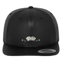 Full leather imitation snapback (6089FL) Vignette