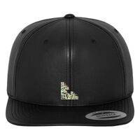 Full leather imitation snapback (6089FL) Vignette
